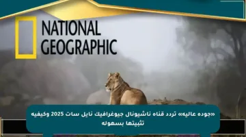 «جودة عالية» تردد قناة ناشيونال جيوغرافيك نايل سات 2025 وكيفية تثبيتها بسهولة